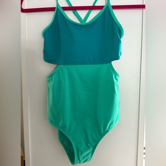 Lands' End Other - Lands' End Aqua and Turquoise Swimsuit